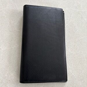 Bosca Nappa Vitello Black Leather Wallet